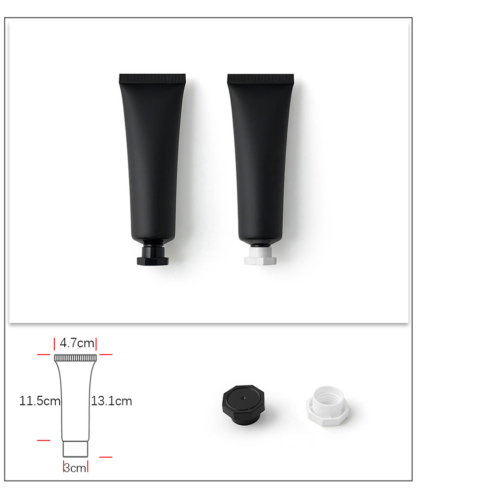50ml 50g 스퀴즈 병 서리로 덥은 매트 블랙 플라 - Condiment Squeeze Bottle 리뷰 및 가격