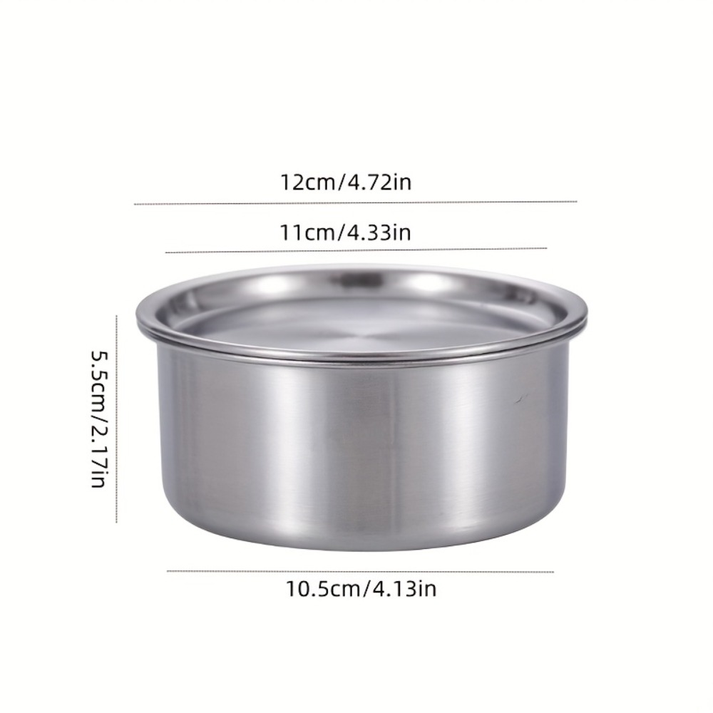 304 스텐 뚜껑포함 계란찜기 미니 램킨볼 푸딩 디저트 - Food Storage Metal Box 리뷰 및 가격