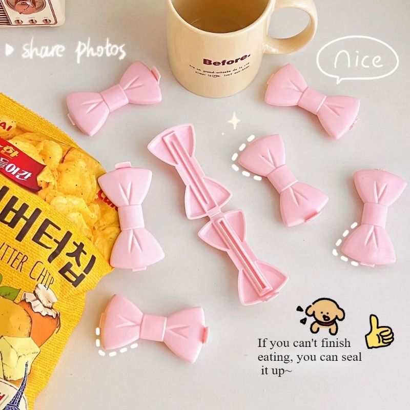 5PCS Kawaii 식품 밀봉 클립 - 주방 보관용  - Food Storage Bags Reusable 리뷰 및 가격