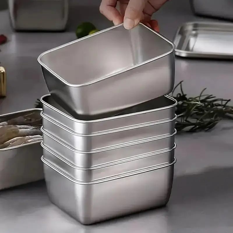스테인리스 스틸 식품 보관 용기 - Food Storage Metal Box 리뷰 및 가격