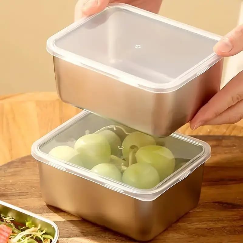 스테인리스 스틸 식품 보관 용기 - Food Storage Metal Box 리뷰 및 가격
