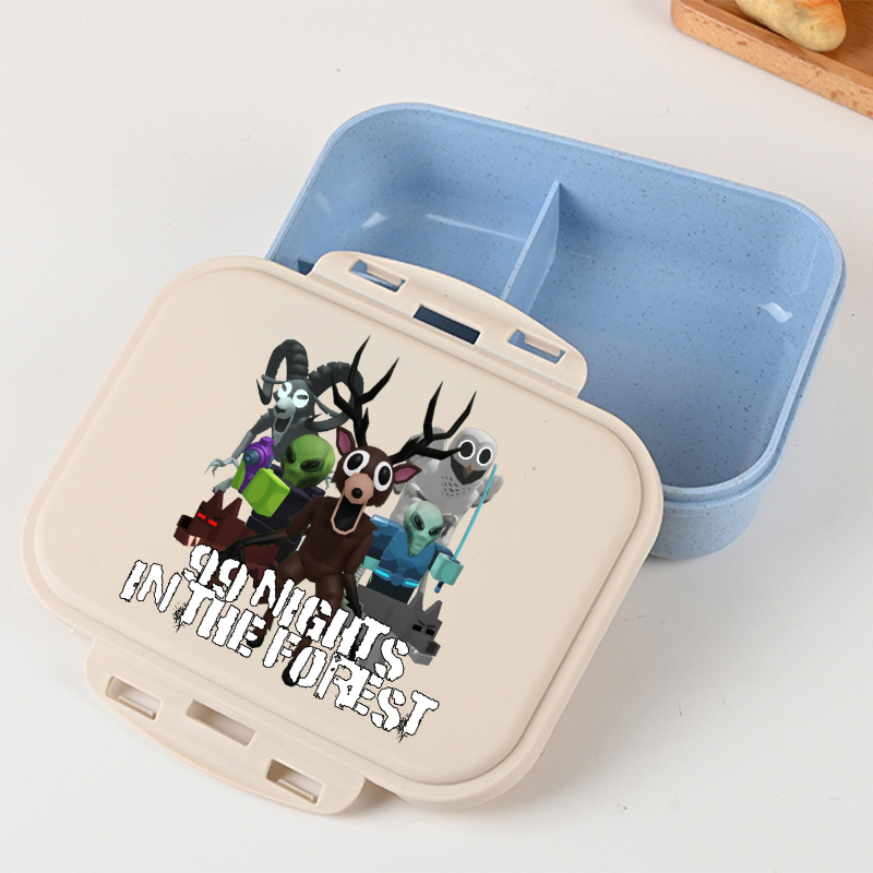숲 속의 99 밤 어린이 도시락 상자 만화 인쇄 도시락 - Xmas Food Storage Containers 리뷰 및 가격