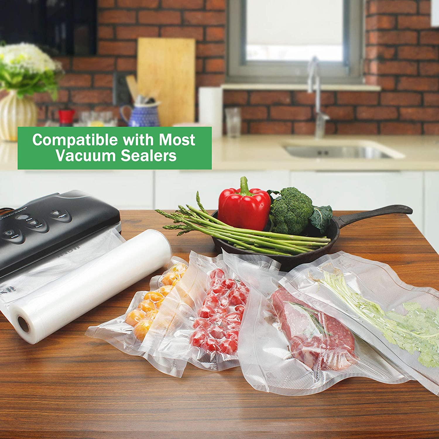 식품 진공 포장 실러 보관 가방 - Food Storage Vacuum Bags 리뷰 및 가격