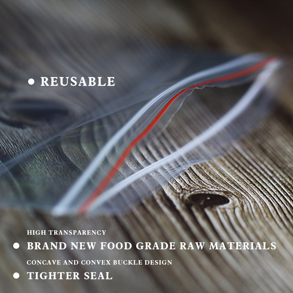 100 개/갑 Resealable 지퍼 잠금 가방 셀프 - Food Storage Vacuum Bags 리뷰 및 가격
