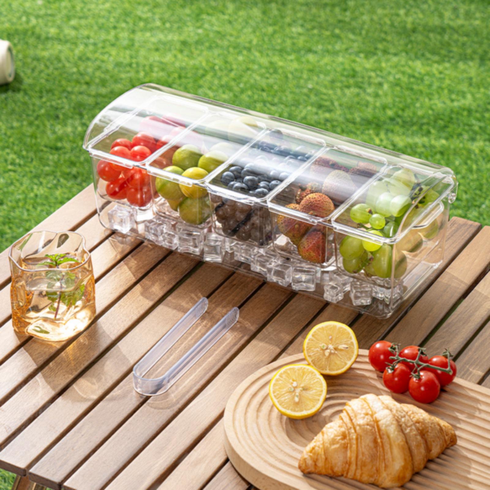 밀폐형 샐러드 보관함, 5칸짜리 직사각형 음식 용기,  - Food Storage Meal Prep 리뷰 및 가격