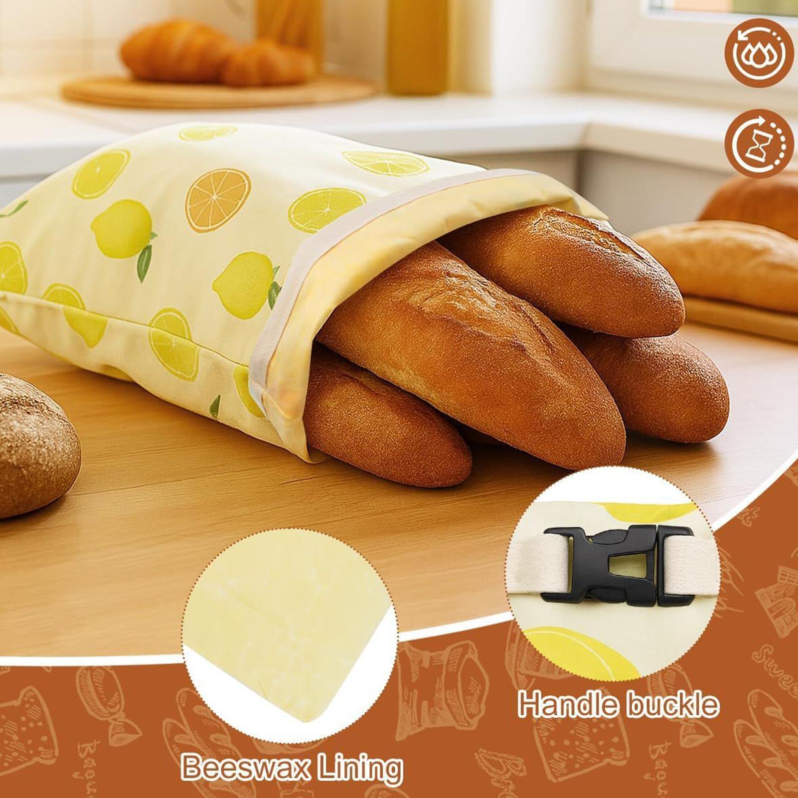 빵 봉투 재사용 가능한 재사용 가능한 빵 식품 보관 가 - Food Storage Bags Reusable 리뷰 및 가격
