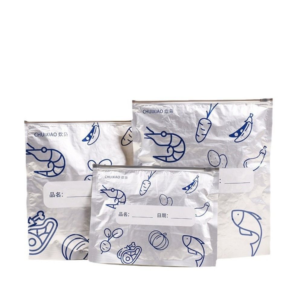10개/봉투 대용량 알루미늄 호일 식품 보관 백 누수  - Food Storage Bags Reusable 리뷰 및 가격