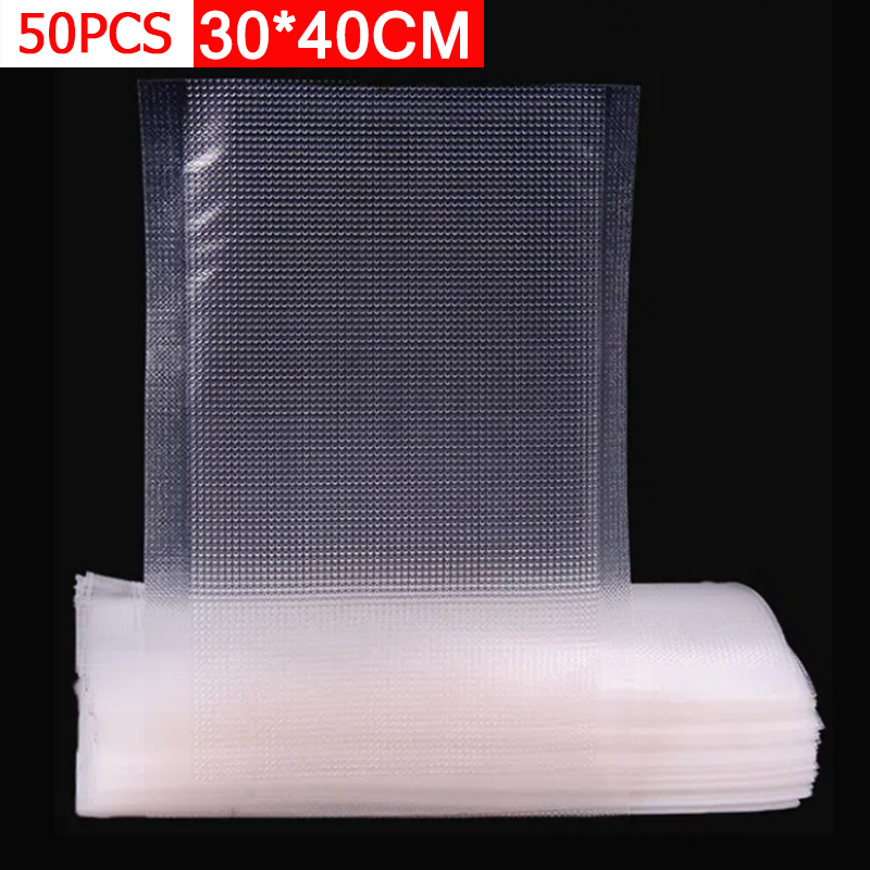50PCS 30x40cm 질감이 있는 진공 가방 식품  - Food Storage Vacuum Bags 리뷰 및 가격