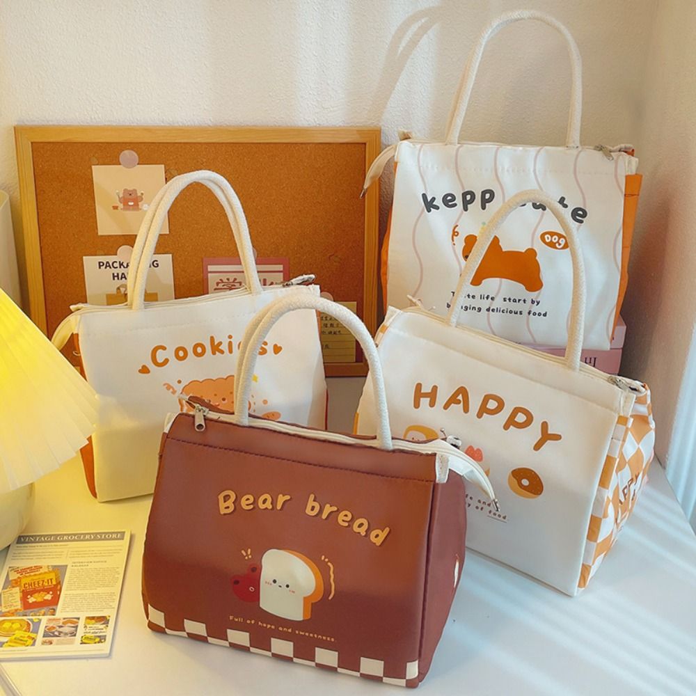 Kawaii 휴대용 열 절연 점심 가방 만화 대형 도시 - Food Storage Keep Warm 리뷰 및 가격