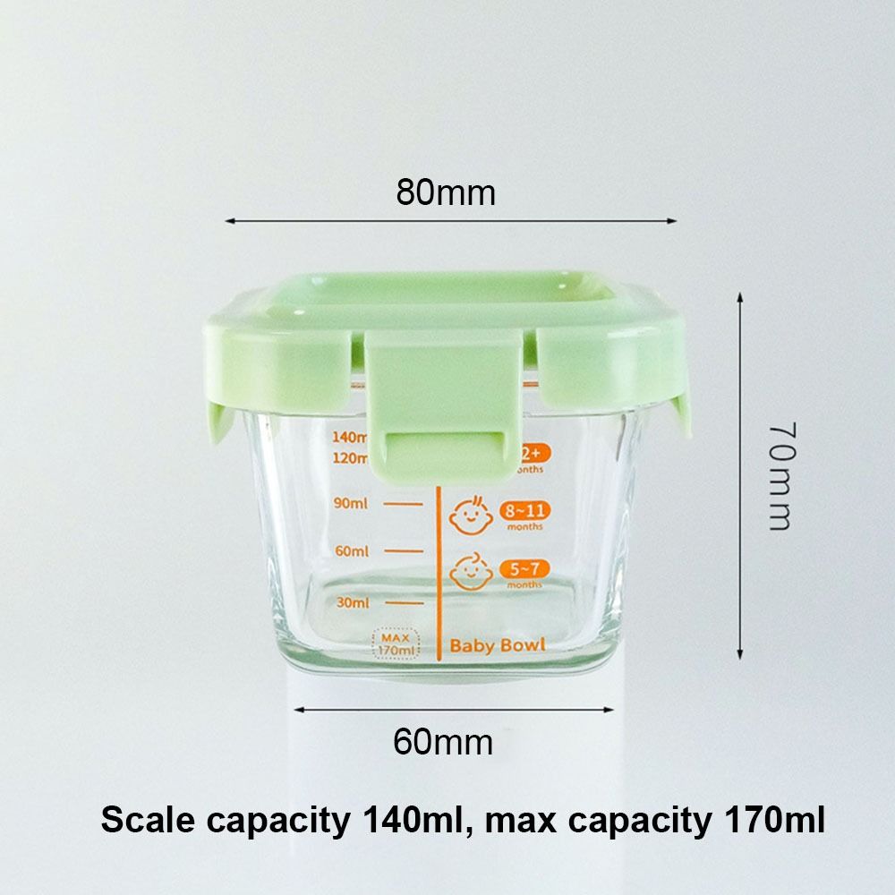 새로운 170ml 식품 보관 용기 냉동 및 전자레인지  - Food Storage 1 Year 리뷰 및 가격