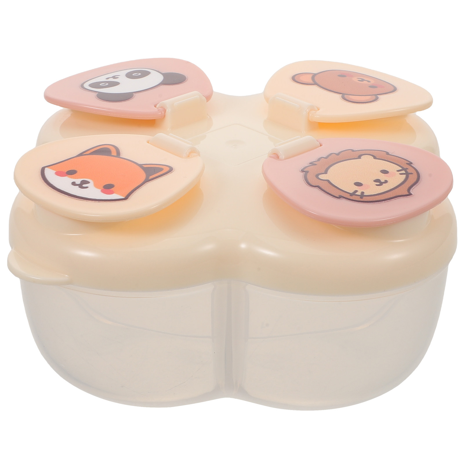 4칸 분리형 휴대용 분유통, 포뮬라 디스펜서 박스, 여 - Food Storage Dispenser 리뷰 및 가격