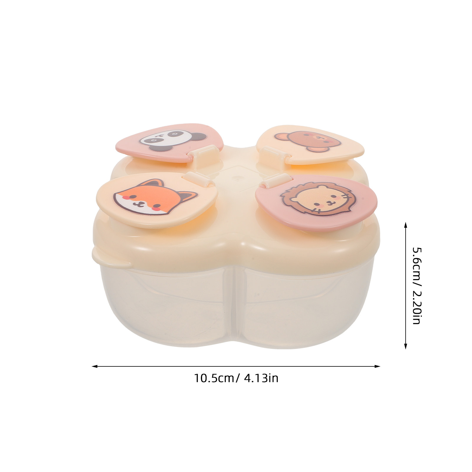 4칸 분리형 휴대용 분유통, 포뮬라 디스펜서 박스, 여 - Food Storage Dispenser 리뷰 및 가격