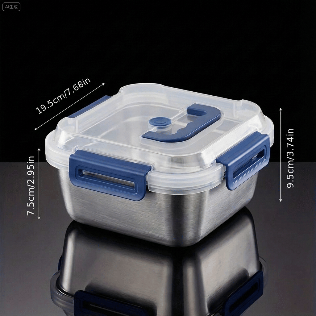 2PCS 야키모토 초대형 스테인리스 스틸 식품 보관 용 - Food Storage Containers Xl 리뷰 및 가격