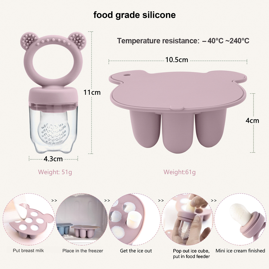 아기 아이스크림 실리콘 몰드 아이스크림 메이커 아이스바 - Food Storage 1 Year 리뷰 및 가격