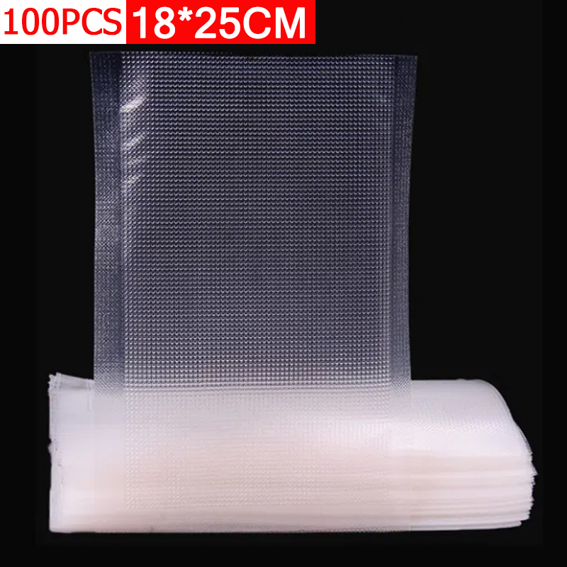 100PCS 진공 가방 18x25cm 진공 실러 기계  - Food Storage Vacuum Bags 리뷰 및 가격