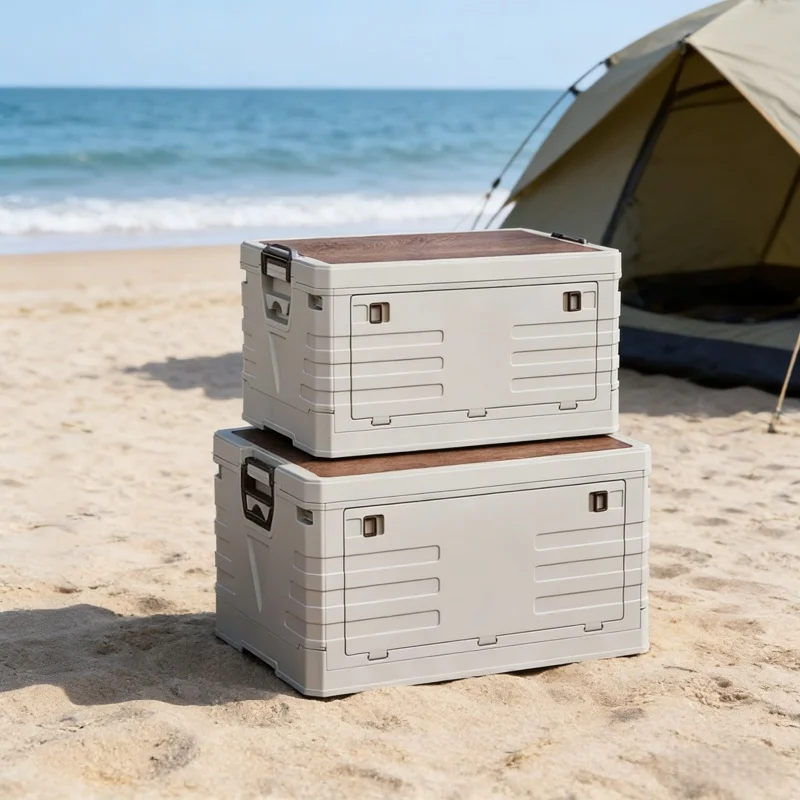 자동차 보관함 야외 캠핑 접이식 보관함 뚜껑이 있는 대 - Food Storage Containers Xl 리뷰 및 가격
