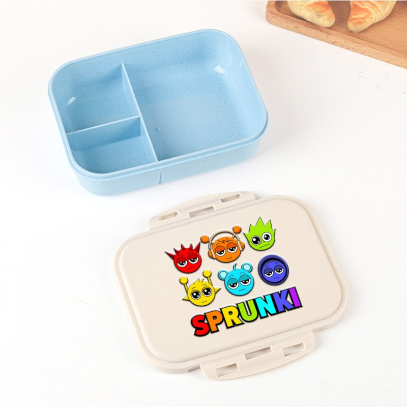 스프렁키스 시리즈 휴대용 도시락통 밀짚 도시락통 칸막이 - Food Storage In Room 리뷰 및 가격