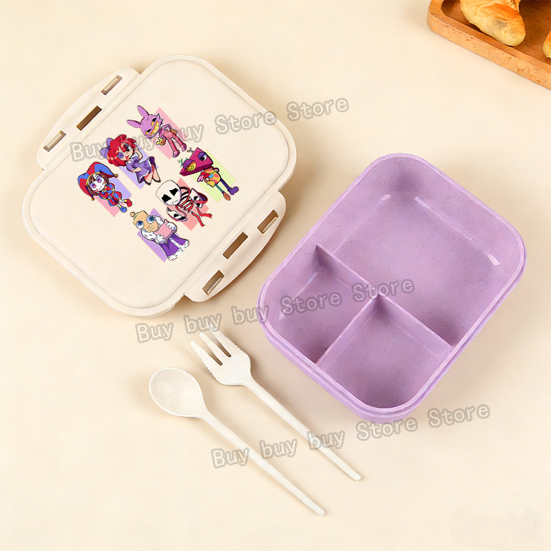 애니메이션 어메이징 디지털 서커스 도시락 휴대용 도시락 - Food Storage In Room 리뷰 및 가격