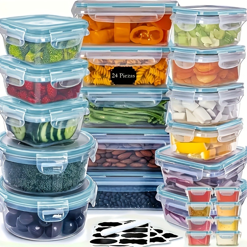 48개 BPA 프리 식품 보관 세트 – 주방, 식료품  - Food Storage Meal Prep 리뷰 및 가격