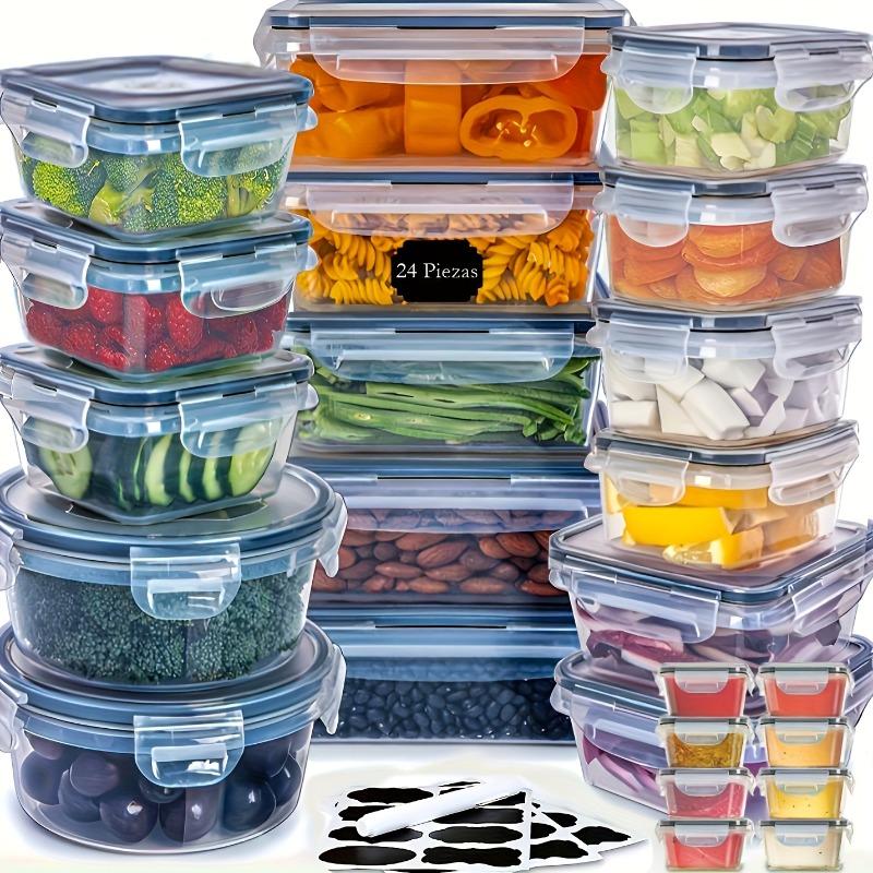 48개 BPA 프리 식품 보관 세트 – 주방, 식료품  - Food Storage Meal Prep 리뷰 및 가격