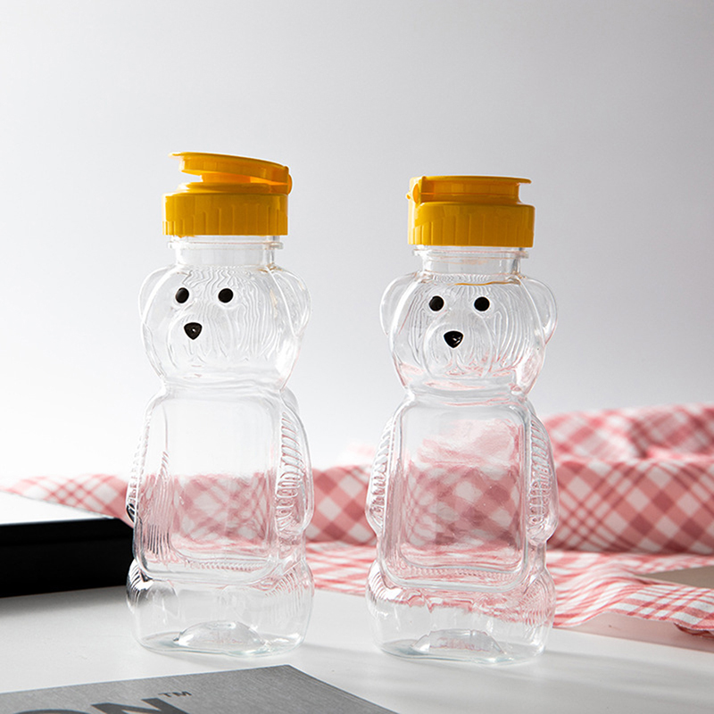 1Pcs 230ml 조미료 스퀴즈 병 곰 모양 플라스틱 - Condiment Squeeze Bottle 리뷰 및 가격