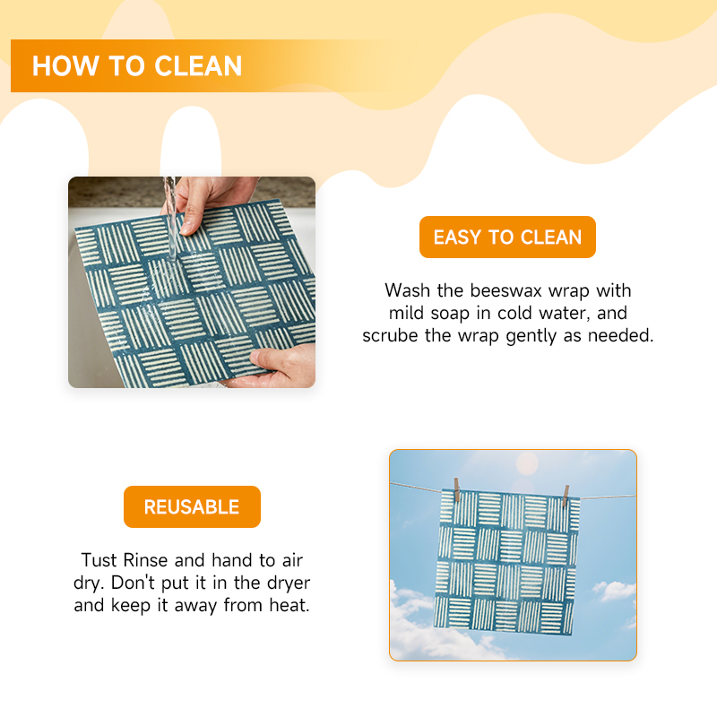 2개/4개입 친환경 밀랍 식품 포장지, 빵 보관 및 냉 - Beeswax Food Wrap 리뷰 및 가격