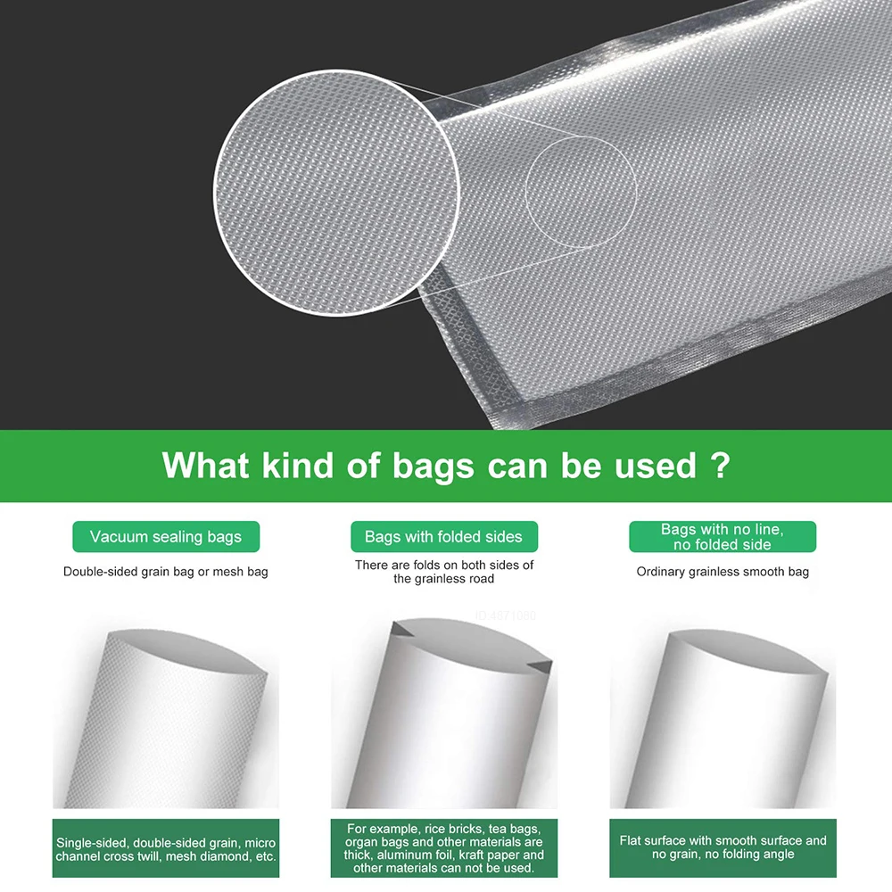 진공 포장기 포장용 Sous Vide 롤 백 진공 실러 - Food Storage Vacuum Bags 리뷰 및 가격